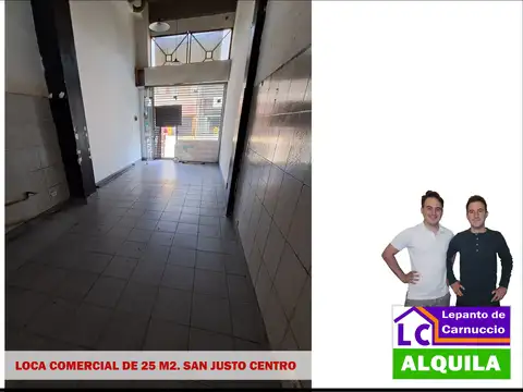 Local EN ALQUILER en Arieta 2500 - San Justo CENTRO ¡EXCELENTE UBICACIÓN!
