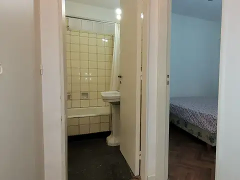 Departamento 2 ambientes con 1 baño