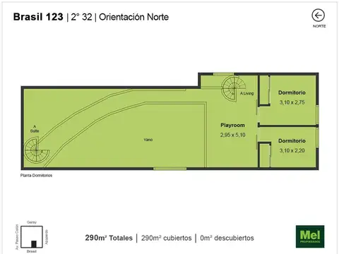 Departamento en Venta de 3 dormitorios