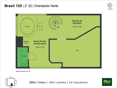 Departamento en Venta en San Telmo, USD 330.000