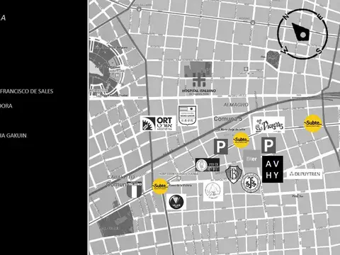 Departamento en Venta de Monoambiente