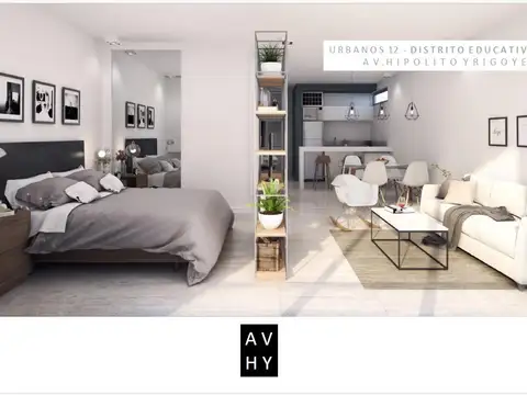 Departamento en Venta de Monoambiente