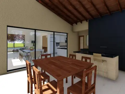 Casa 4 ambientes con 4 baños