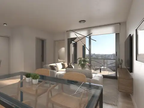 Increíble 2 ambientes con balcon y amenities en Monte Castro