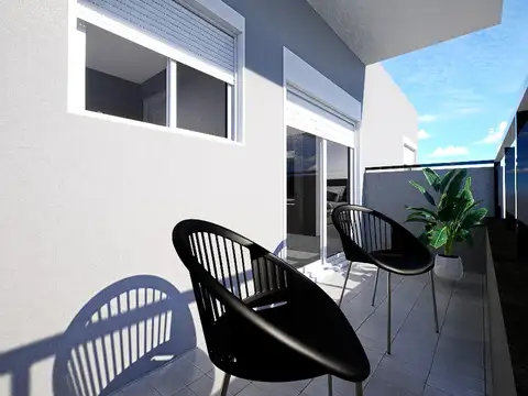 Departamento Monoambiente Divisible 2º piso UF 7 c/balcon al frente.