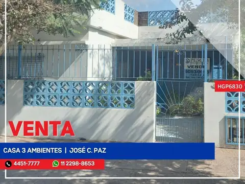 Casa - Venta - Argentina, José C Paz - Miguel Cane 3200