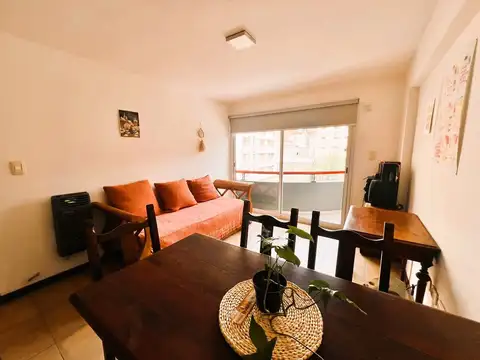 Departamento 2 ambientes con 1 baño