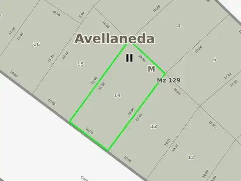 Terreno en Venta de 212,0 m2