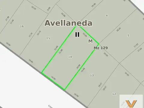 Terreno en Venta de 212,0 m2