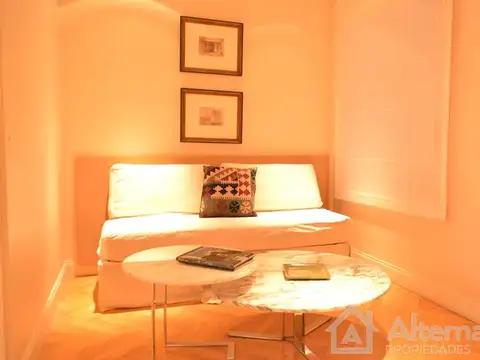 Departamento 2 ambientes con 2 baños