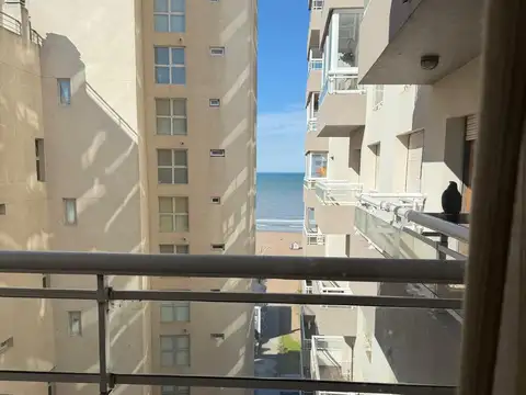Alquiler 24 meses | Monoambiente amoblado con balcón y vista al mar