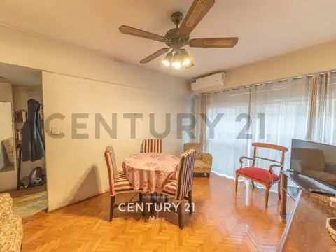 Departamento 2 ambientes con 1 baño
