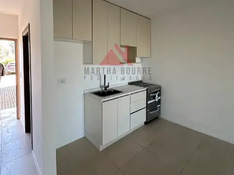 Departamento Monoambiente con 1 baño