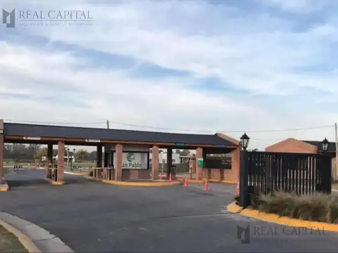 VENTA LOTE CENTRAL EN PILAR - BARRIO SAN PABLO CHICO - PERMUTA