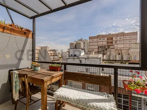 Departamento 2 ambientes con 1 baño