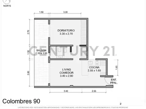 Colombres 100, Piso 10