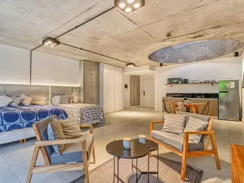 Loft totalmente equipado, con renta inmediata opcional del 7 por ciento anual en dólares