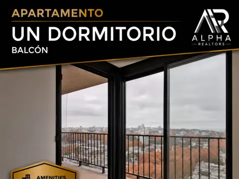 Alquiler Apartamento 1 dorm. Cordón Soho. Piso alto. Amenities