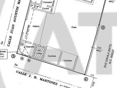 Terreno en Venta Maza esquina J. B. Martínez, Maipú
