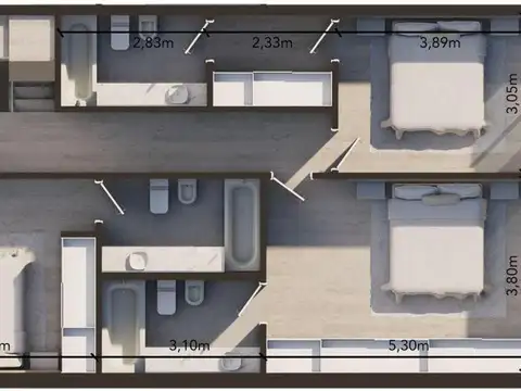 Departamento en Venta de 3 dormitorios