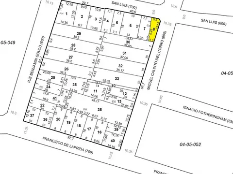 Terreno en Venta en Observatorio, USD 80.000