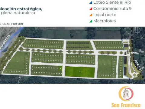 Terreno en Venta 30  mts Fondo