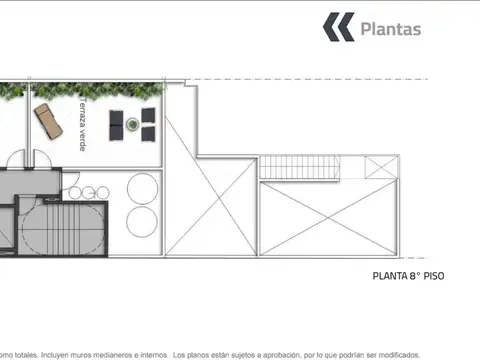 Departamento Monoambiente con 1 baño