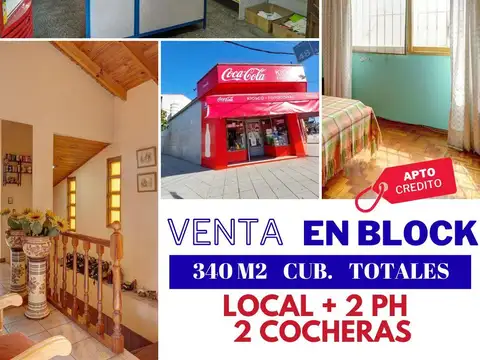 VENTA EN BLOCK LOCAL   2 PH  SAN MARTIN
