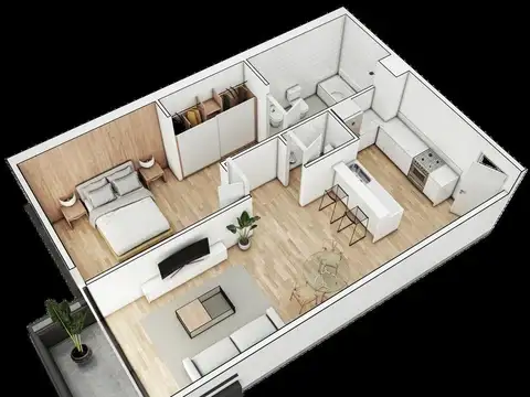Departamento en Alquiler de 2 ambientes