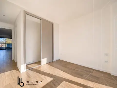 Departamento 2 ambientes con 2 baños