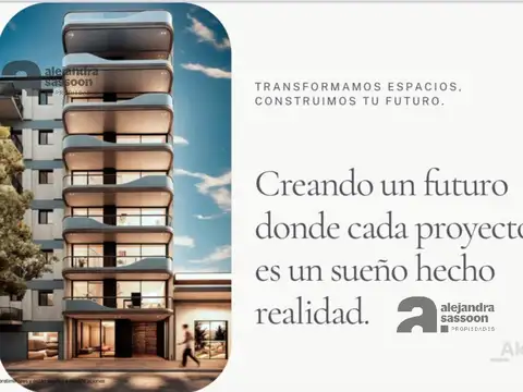 Departamento 2 ambientes con 1 baño