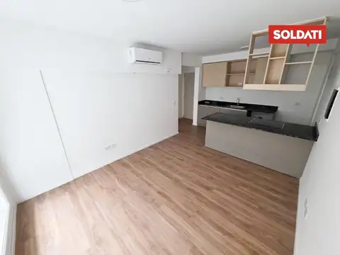 Departamento 2 ambientes con 1 baño