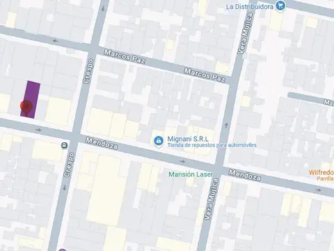 Terreno en Venta 12  mts Frente