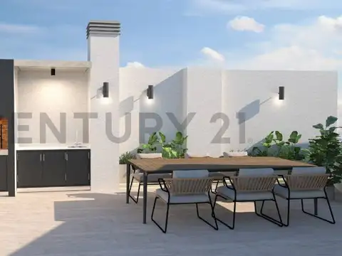 Departamento 2 ambientes con 1 baño