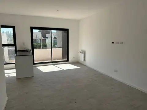 Departamento 2 ambientes con 2 baños