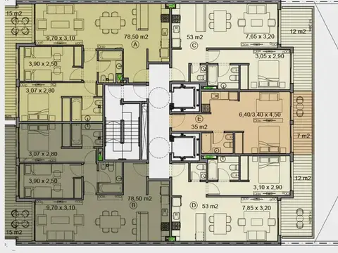 Departamento en Venta de 1 dormitorio