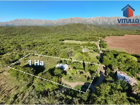 Casa en Loma Bola – Traslasierra, con 1 ha de terreno