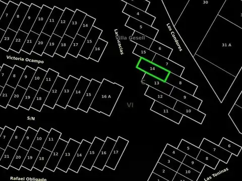 Terreno en Venta en Mar de las Pampas, USD 77.000