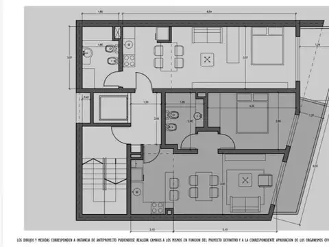 Departamento en Venta en Arroyito, USD 75.000