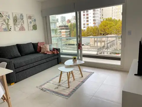 Espectacular departamento de dos dormitorios y dos baños completos en edificio con amenities