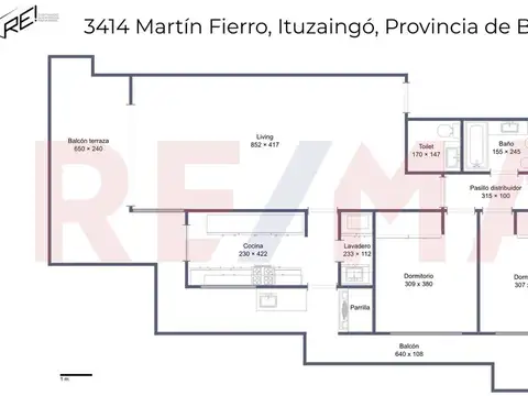 Departamento en Alquiler de 3 dormitorios