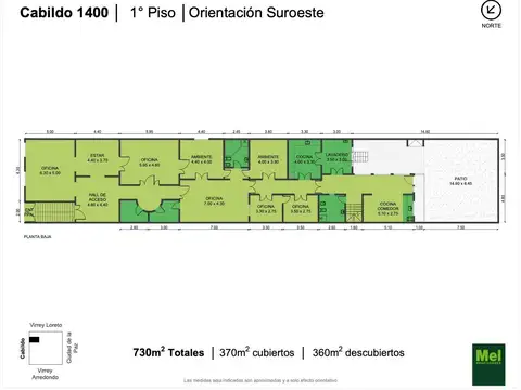 Oficina en Alquiler en Belgrano, USD 4.800