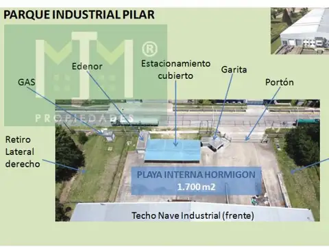 ALQUILER de Planta Industrial 7300 m2 Nave, 17.000 m2 Terreno - Energía T3. + Oficinas