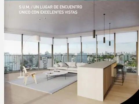 Departamento 2 ambientes con 1 baño
