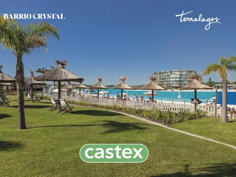 Lote fondo verde en venta en Terralagos, Barrio  Crystal