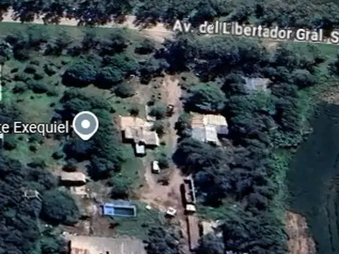 SE VENDE TERRENO 2 HECTAREAS CON GALPON + 3 CASAS