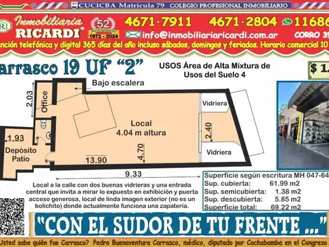 CON EL SUDOR DE TU FRENTE - Local de linda imagen exterior