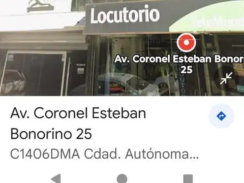 Avenida Coronel Esteban Bonorino 100