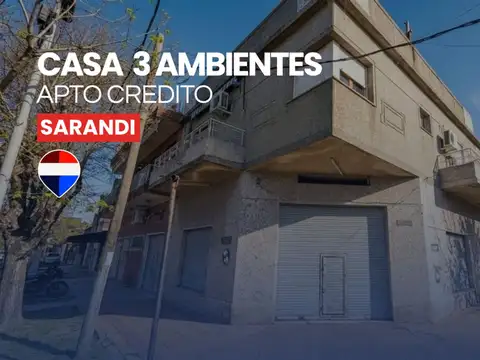 Casa 3 Amb + Cochera- Apta Credito, Sarandí