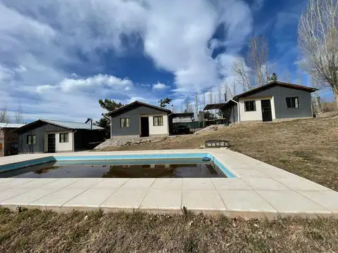 3 CABAÑAS EN VENTA LAS VEGAS POTRERILLOS MENDOZA